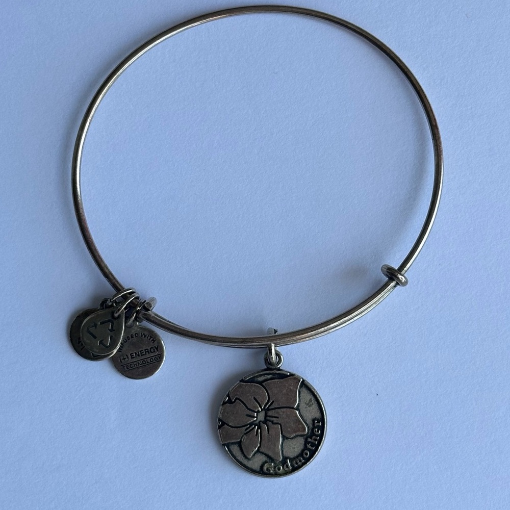 Stack Of 12 Alex And Ani Bangles - image 8